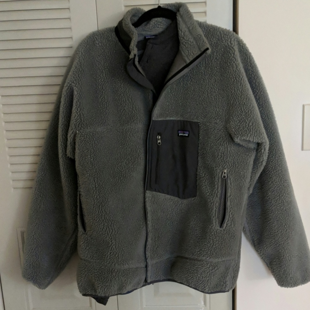 Patagonia heavy fleece.